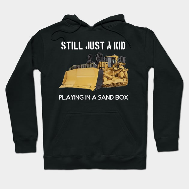 still just a kid in a sandbox Hoodie by goondickdesign